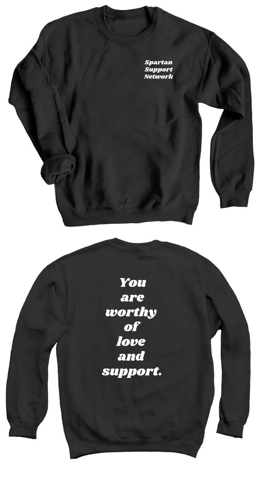 image of affirmation crewneck